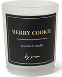 JENS Living Geurkaars Merry Cookie Zwart