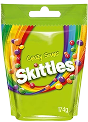 Skittles Crazy Sours stazak 174gr