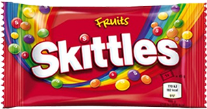 Skittles Fruit zakje 45gr