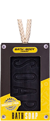 BATH + BODY zeep aan koord, 200gram