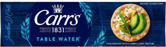 Carr&#039;s Original Table Water Crackers 125gr