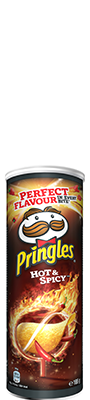 Pringles Hot &amp; Spicy 165gr