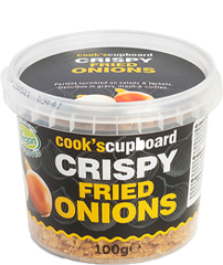 Crispy fried onions zwart 100gr