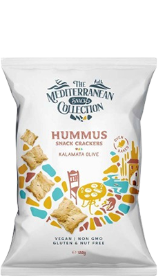 Hummus snack crackers glutenvrij 100g