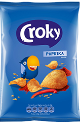 Croky Paprika zak 100gr