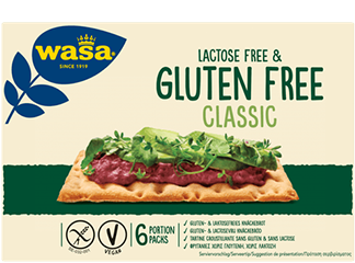 Wasa Knackebrod Gluten- en Lactosevrij 240gr