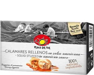 Plaza del Sol Inktvis in Amerikaanse saus wit 115gr