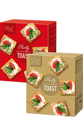 Goud / Rood Toast