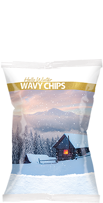 Hello Winter Ribbelchips Zout