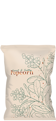 Botanic Chic Popcorn Zoet/Zout