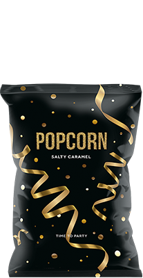 Time to Party Popcorn Karamel