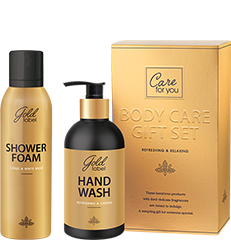 Goud Giftset Shower Foam / Hand Wash