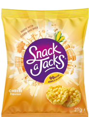 Snack-a-Jacks Crispy Cheese zakje 23gr