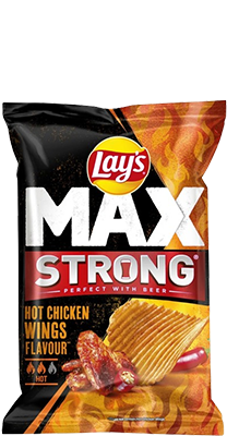 Lay&#039;s Max Strong Hot Chicken Wings 150gr