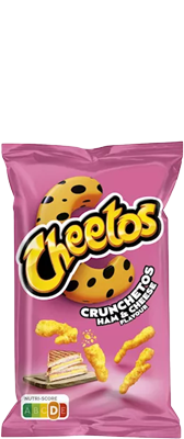 Cheetos Crunchetos Cheese/Ham zak 110gr