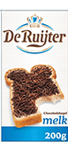 De Ruijter Chocoladehagel Melk 200gr