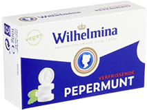 Fortuin Wilhelmina Pepermunt showdoosje 100gr