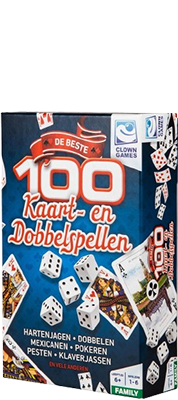 100 kaart + dobbel spellen