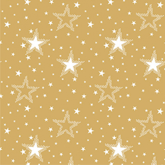 Napkin 33 Night sky white/gold FSC Mix