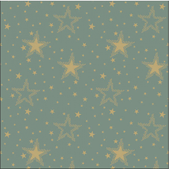 Napkin 33 Night sky gold/sage FSC Mix