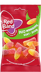 Redband Eurolijn Duo Winegums Zoet Zuur zak 120gr