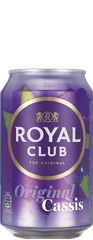 Royal Club Cassis blik 33cl