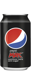 Pepsi Zero Sugar blik 33cl