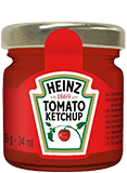 Heinz Tomato Ketchup potje 33ml