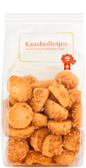 Noord-Hollandse kaasbolletjes in zakje 125 gr