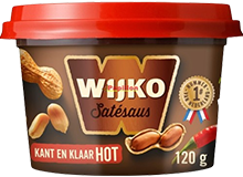 Wijko Satésaus Hot Kant en Klaar 120gr