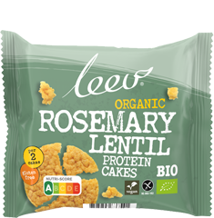 Leev bio LENTILCAKES rozemarijn 2-pack 18g