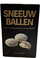 Sneeuwballen zwart/wit