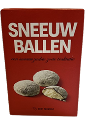 Sneeuwballen rood/goud