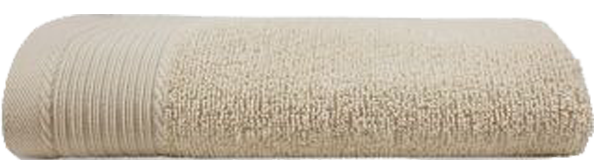 Handdoek 50 x 100 cm. beige