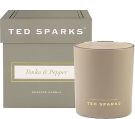 TED SPARKS - Demi - Tonka &amp; Pepper geurkaars