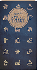 Winter joy Toast naturel