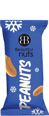 Beautiful Nuts Pinda zakje 50gr Blauw