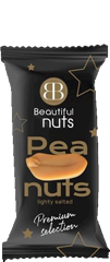 Beautiful Nuts Pinda zakje 50gr Zwart