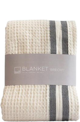 Leeff Blanket Brecht dark grey