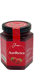 Aardbei jam rood 230gr