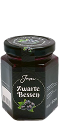 Zwarte bessen jam zwart 230gr