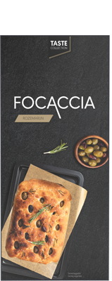 Taste collection Mix voor Focaccia in papieren bakvorm