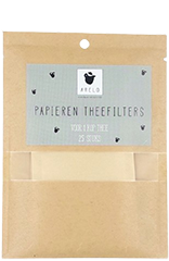 Papieren theefilters zakje (25 stuks)