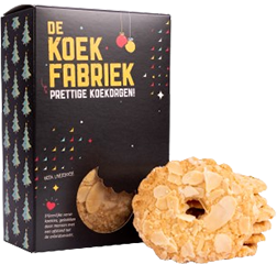 Koekfabriek Kerstkransjes kerst verpakking