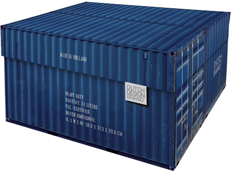 Dutch Design Storage Box Classic Port of Rotterdam