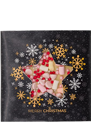 Kerstster wit marshmallow meringue  Doosje met Sleeve I 90g