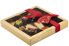 Kerstkrans Puur groot Window box  350g